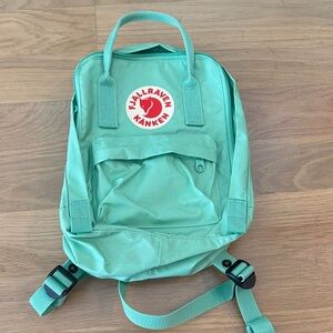 Fjallraven Kids Mint Green Backpack